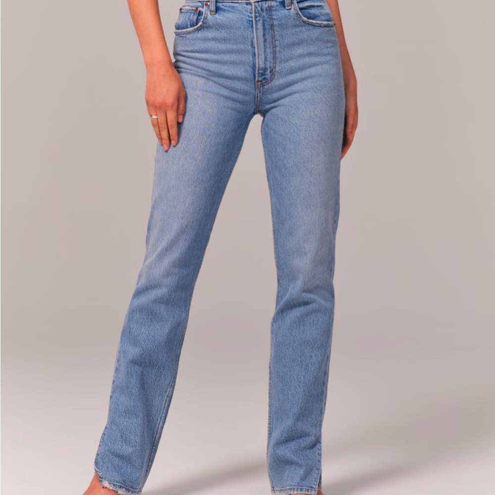 Abercrombie 90s Straight Jean Curve Love